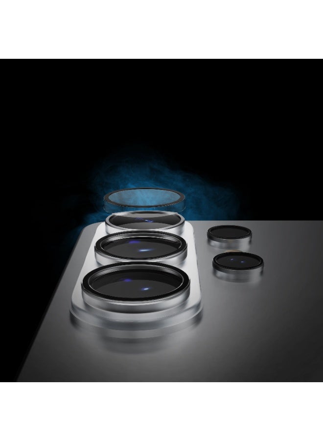 ليفيلو واقي عدسة كاميرا Samsung S26 Ultra مع مقاومة للخدوش، زجاج مرن ومتين، طلاء مضاد للانعكاس، زجاج AR بجوانب متينة - Image 4